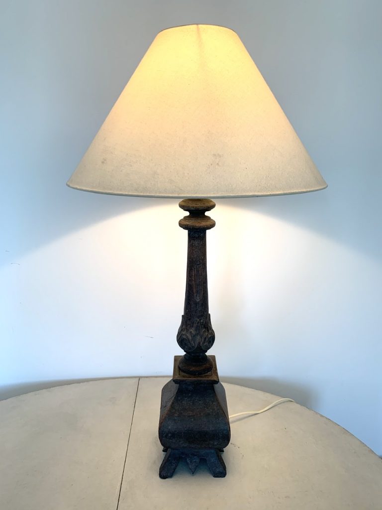 Wooden Table Lamp, Sweden A-980