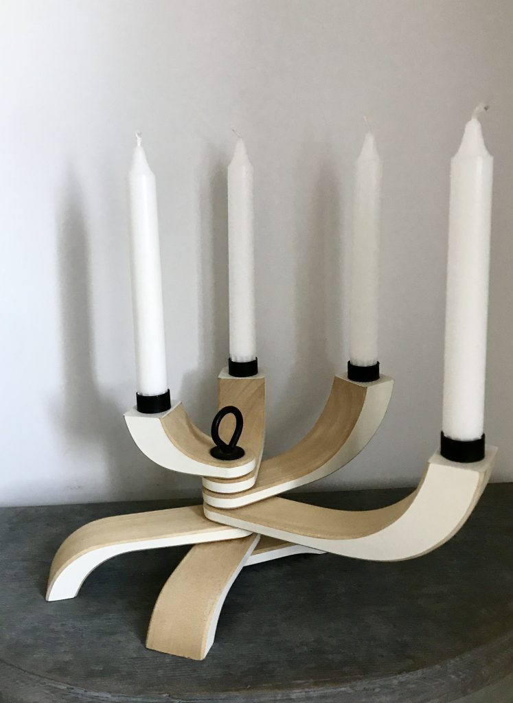 Modernist Scandinavian candlestick  DA-62