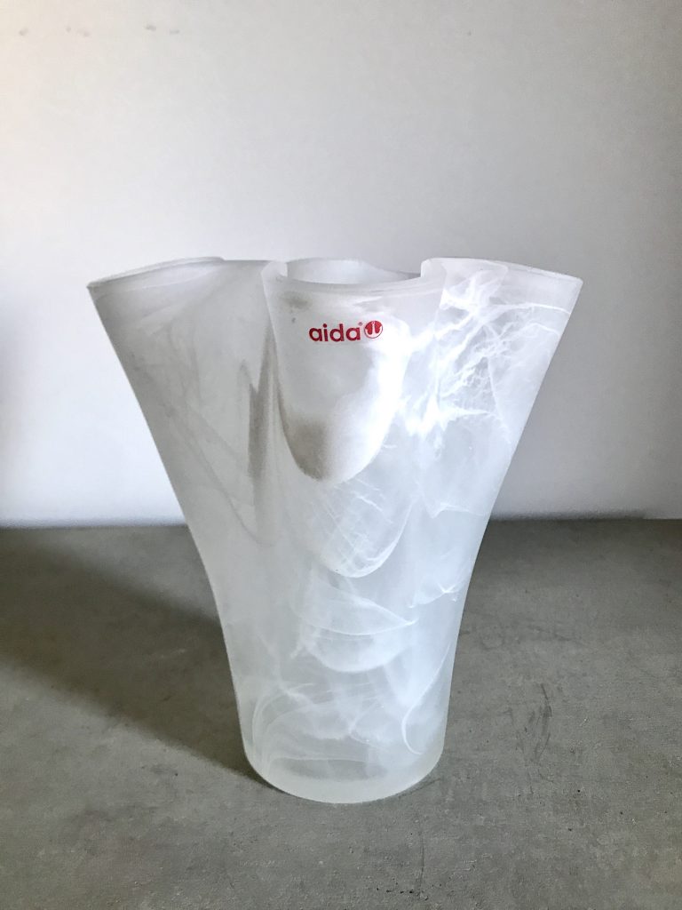 Glass vase, Aida, A-515