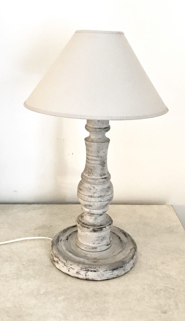 Drewniana lampa  stołowa, OA-997