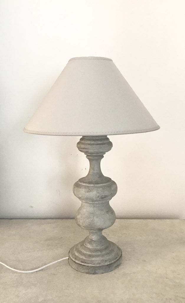 Wooden table lamp, OA-998