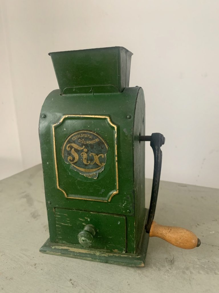 Antique Eskilstuna ‘Fix’ Coffee Grinder by Stalindustri, Sweden, A-912